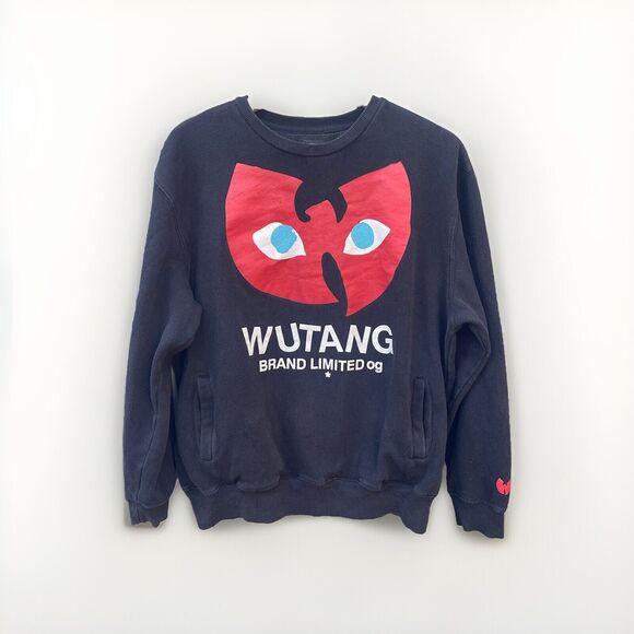 Wu Tang x Comme Des Garçon Crewneck CDG Collaboration Sweatshirt Memorabilia - Picture 2 of 9